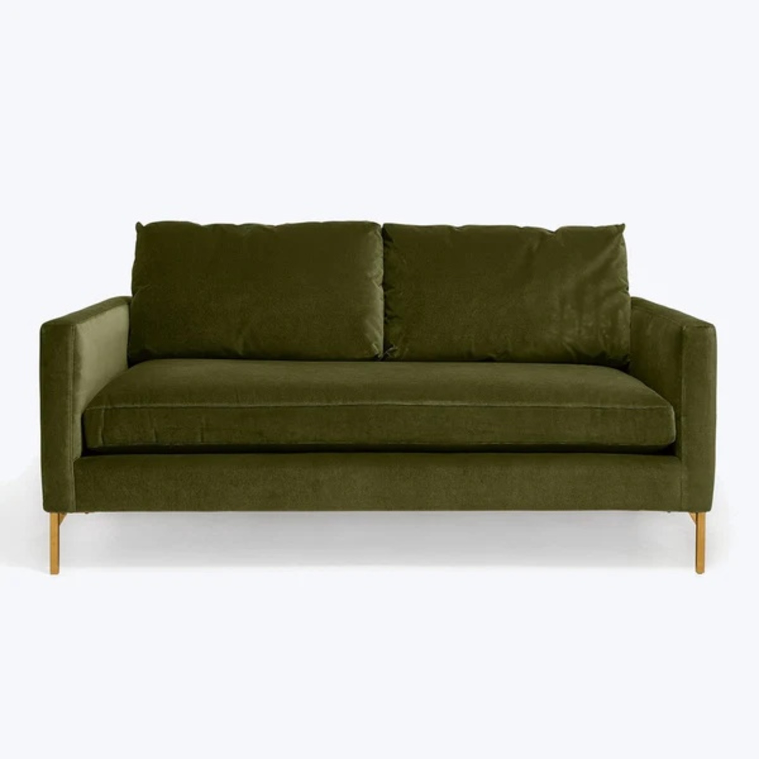 ABC Carpet and Home Green Velvet 2 Seater Sofa - image-6