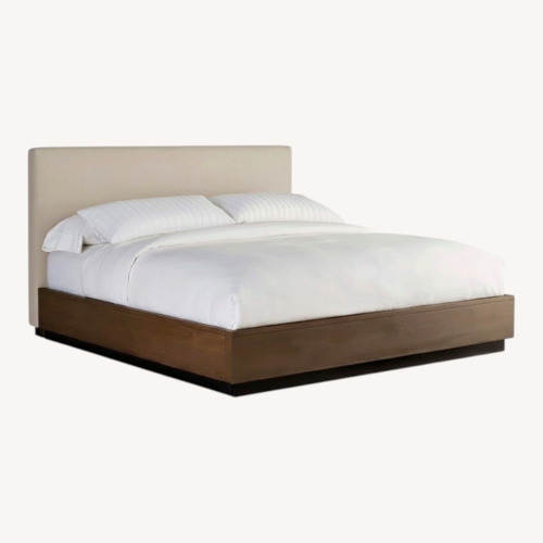Used Brownstone Baldwin Upholstered Bed King Bed for sale on AptDeco