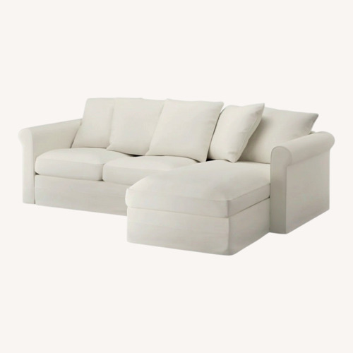 Used IKEA HÄRLANDA Sofa With Chaise  for sale on AptDeco