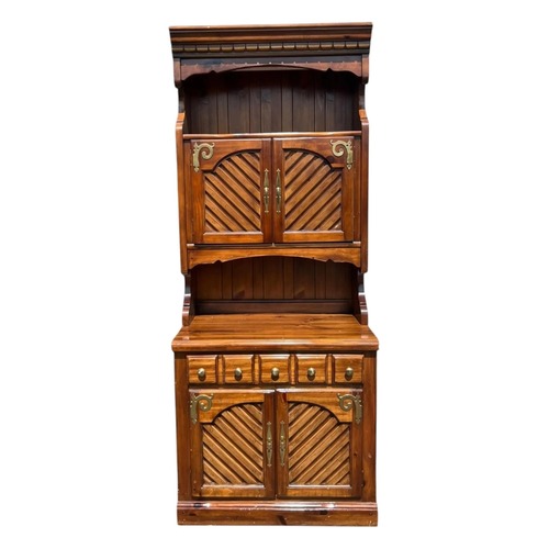 Used Thomasville Pine Manor Hutch for sale on AptDeco