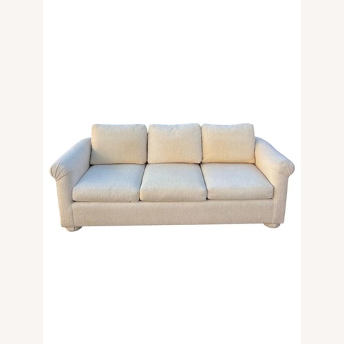 Used Mason-Art Cream Upholstered Sofa for sale on AptDeco