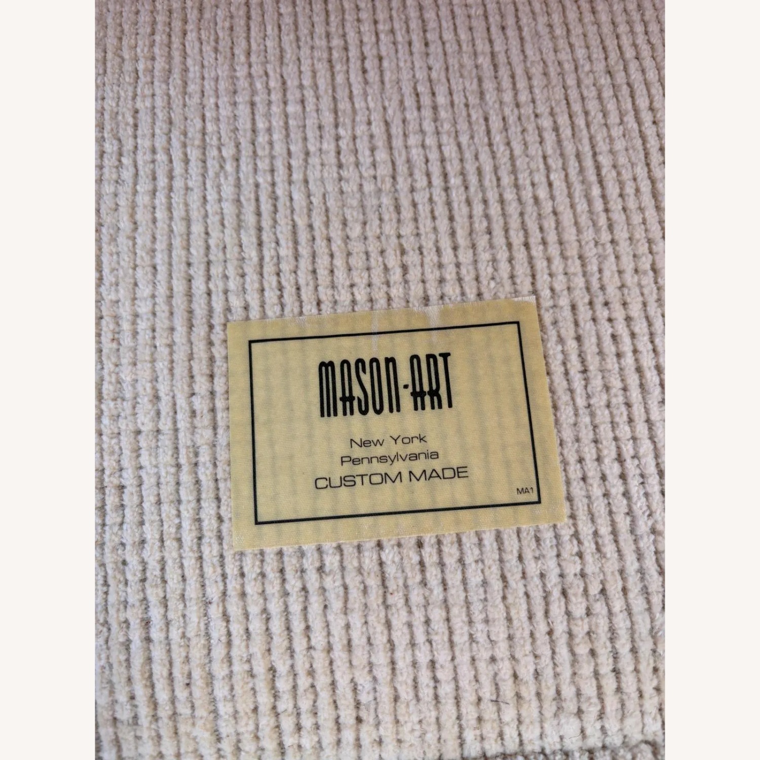 Mason-Art Cream Upholstered Sofa - image-11