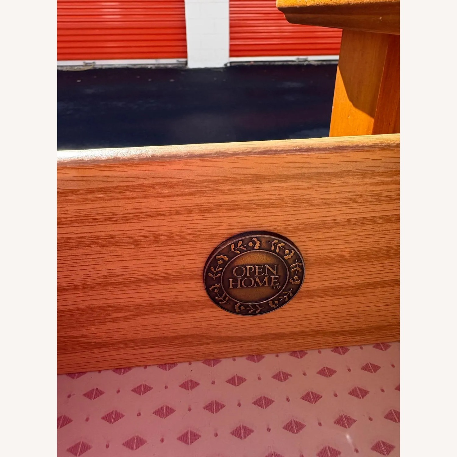 Knotty Pine Console Table - image-9