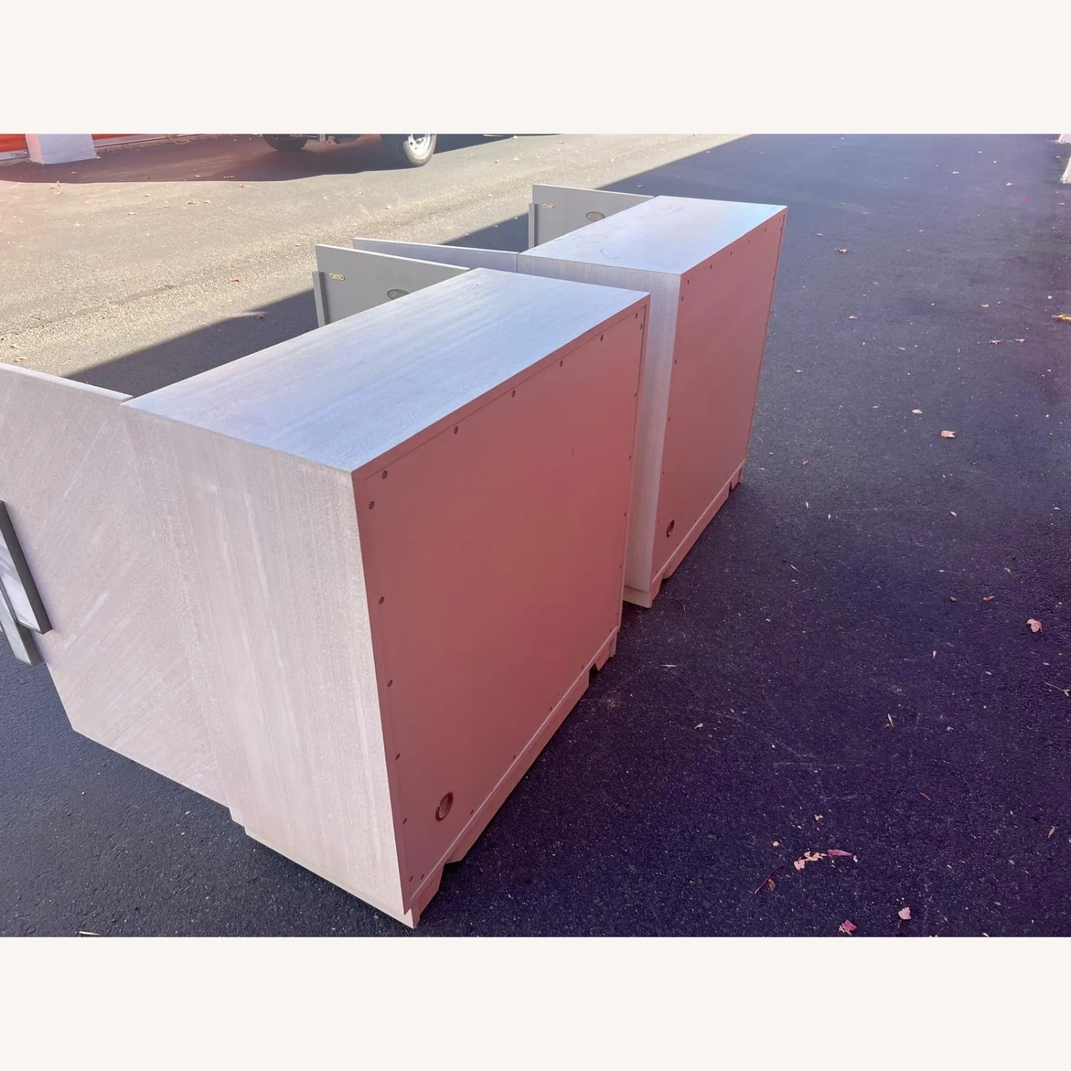 Pair of Mid-Century Modern Cabinets by Uttermost - image-6