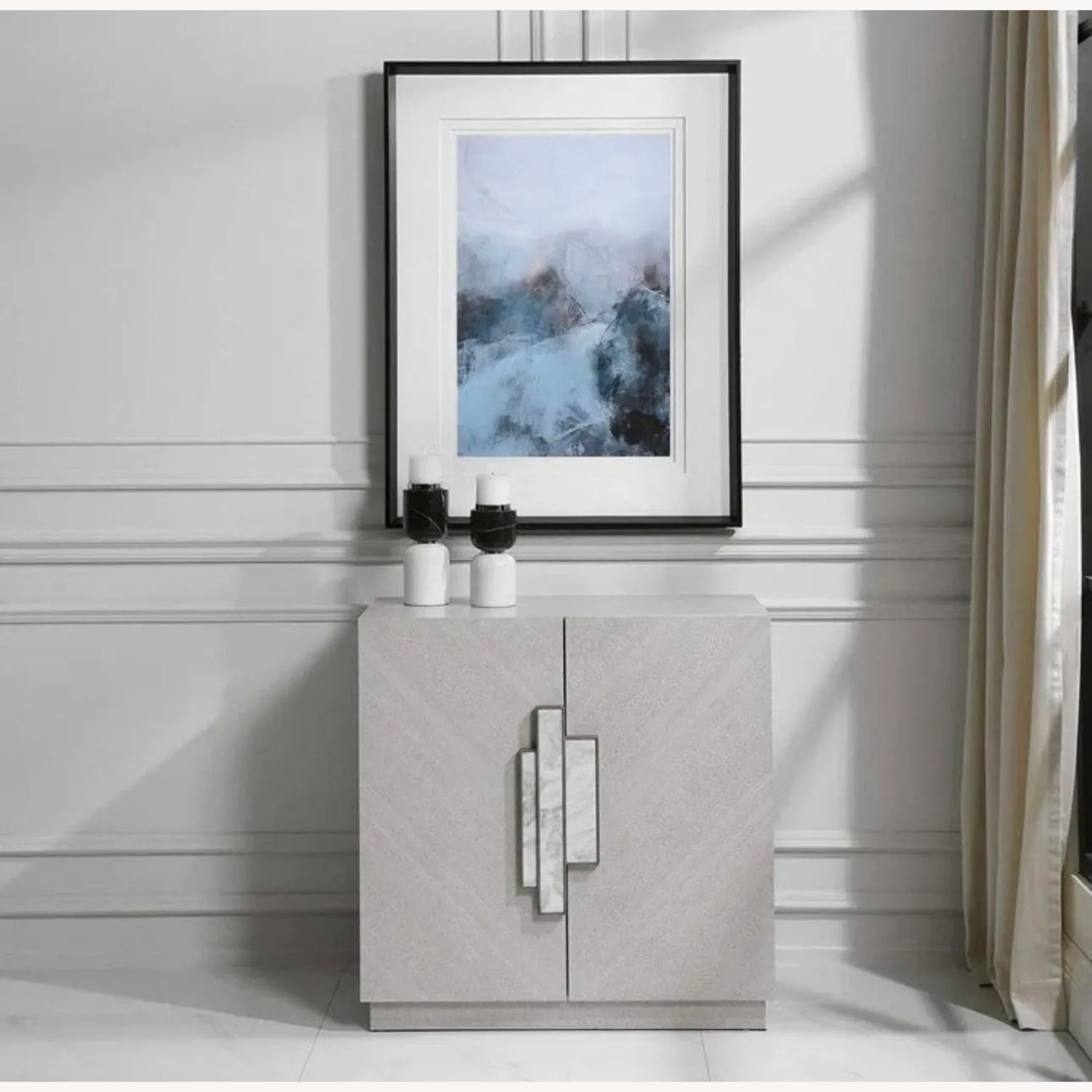 Pair of Mid-Century Modern Cabinets by Uttermost - image-8