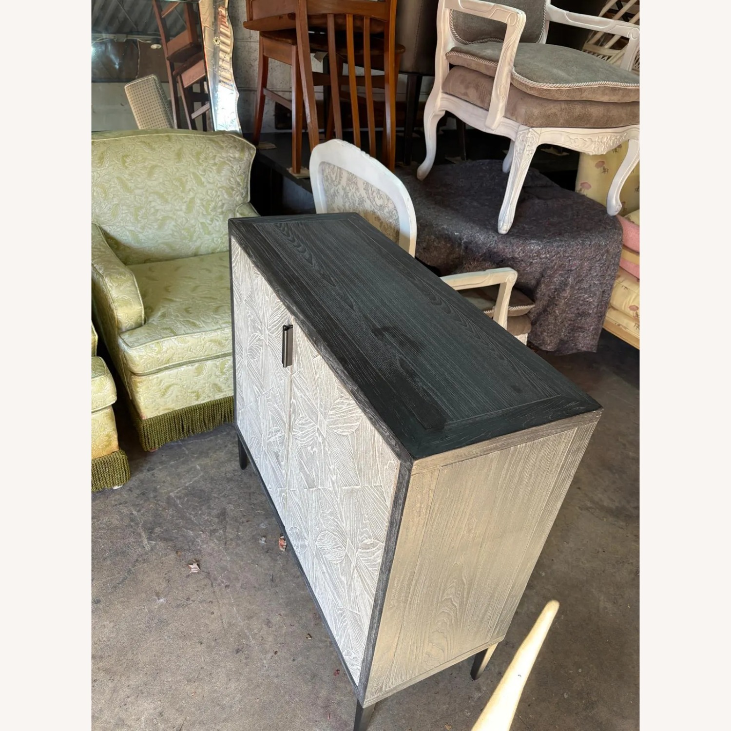 Uttermost Carved Wood Accent Cabinet - image-10