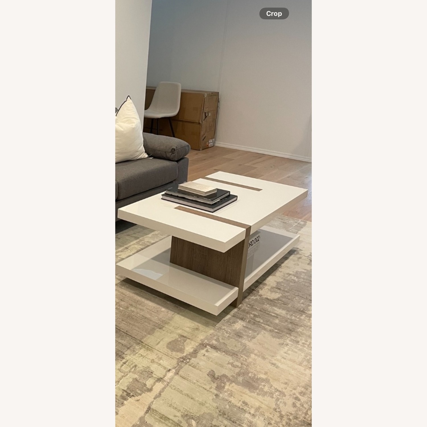 Wayfair Wrought Studio White Coffee Table - image-3