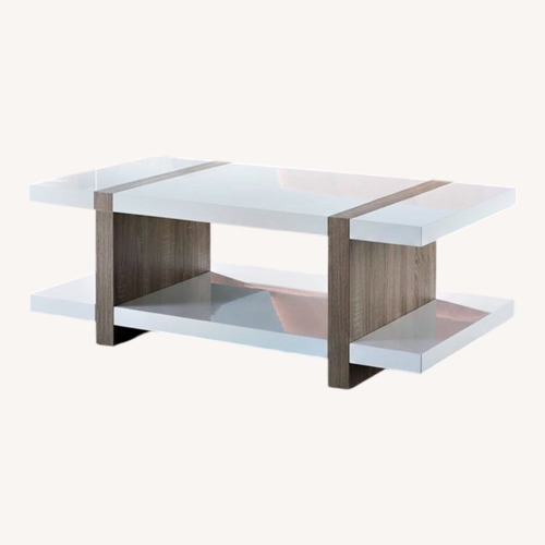 Used Wayfair Wrought Studio White Coffee Table for sale on AptDeco