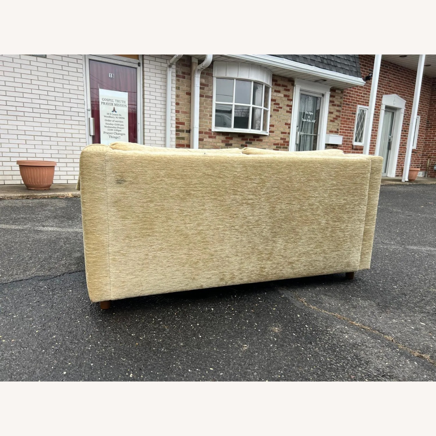 Vintage Sleeper Loveseat Sofa - image-4