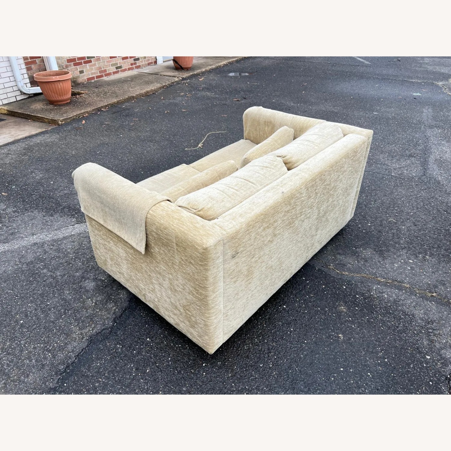 Vintage Sleeper Loveseat Sofa - image-3