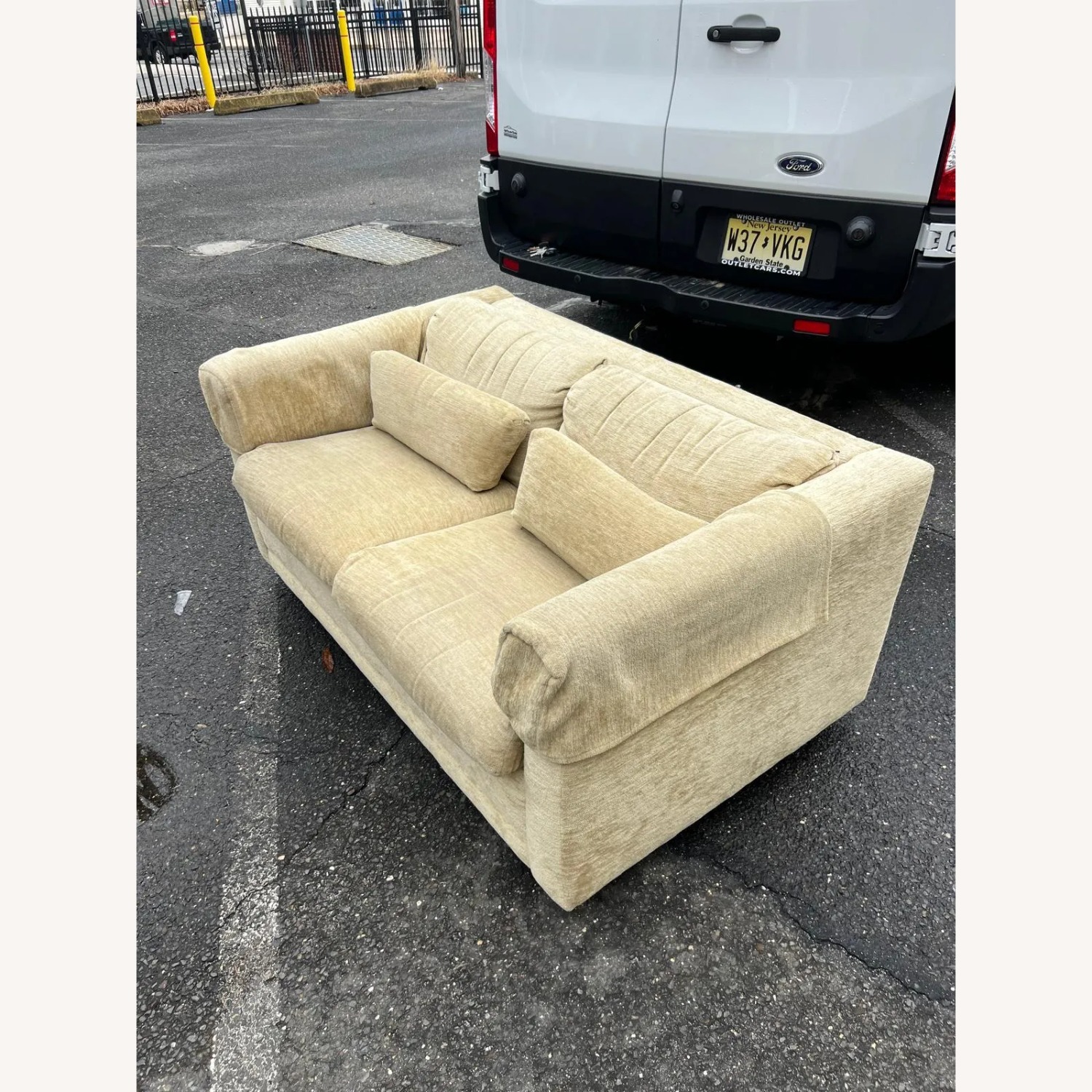 Vintage Sleeper Loveseat Sofa - image-2