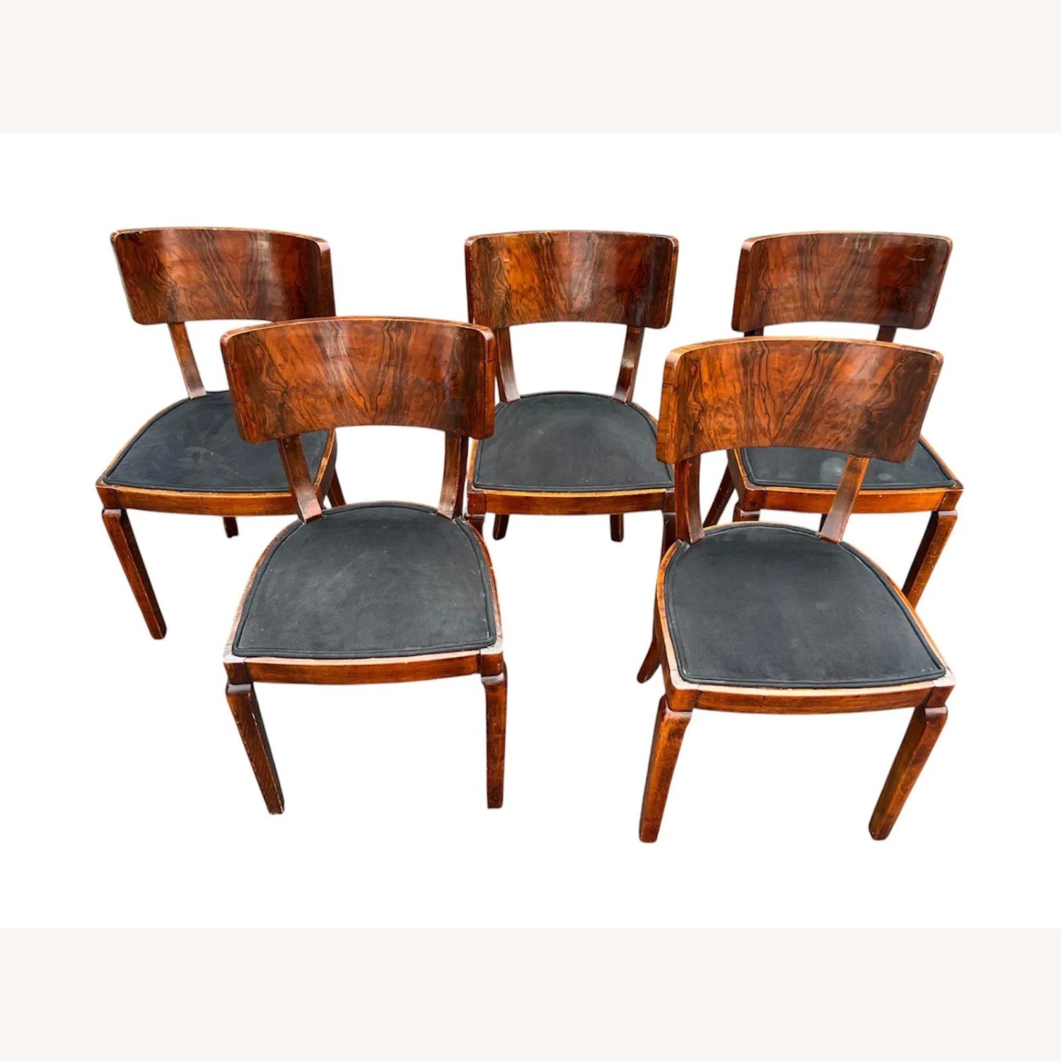 Biedermeier Style Dining Chairs (Set of 5) - image-1