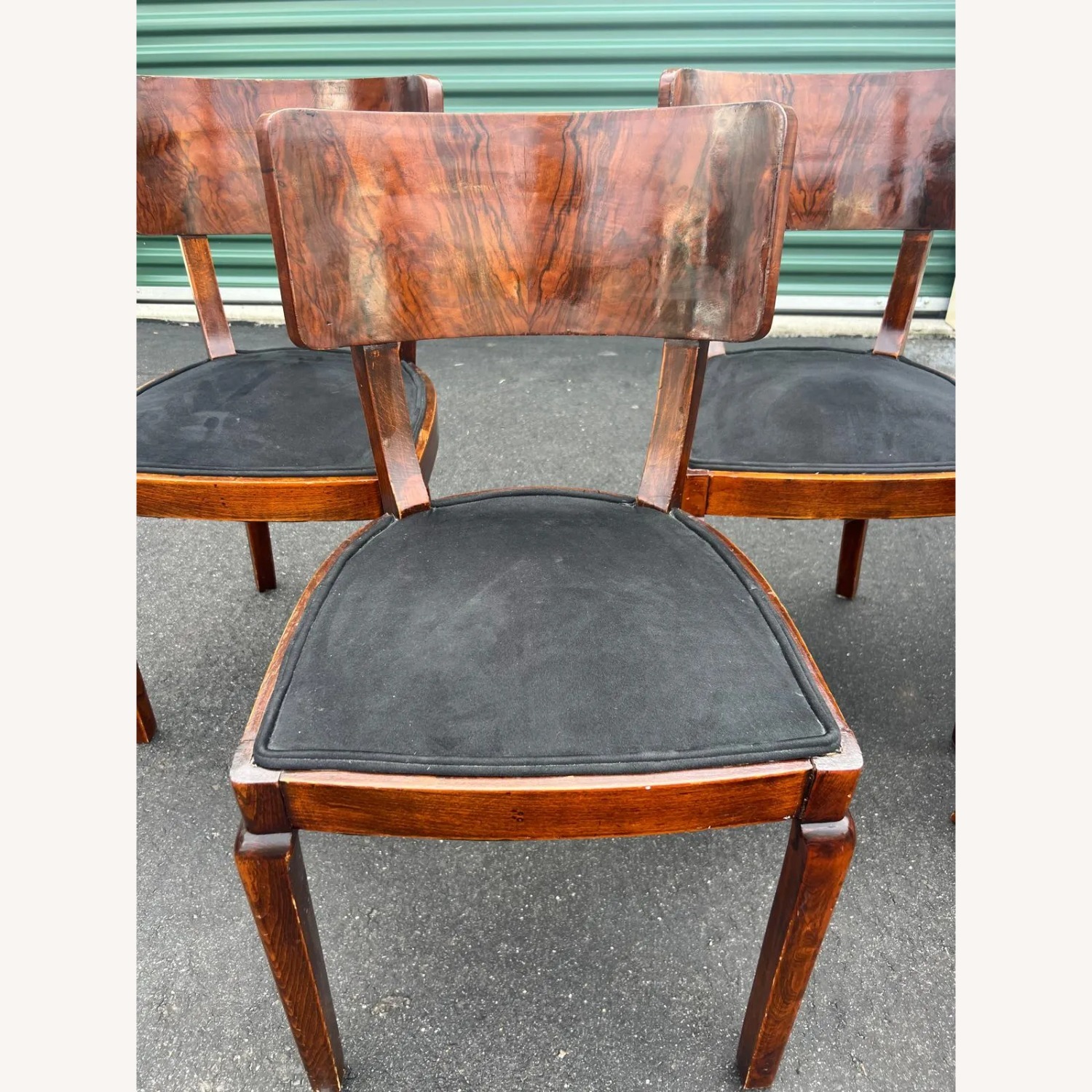 Biedermeier Style Dining Chairs (Set of 5) - image-5
