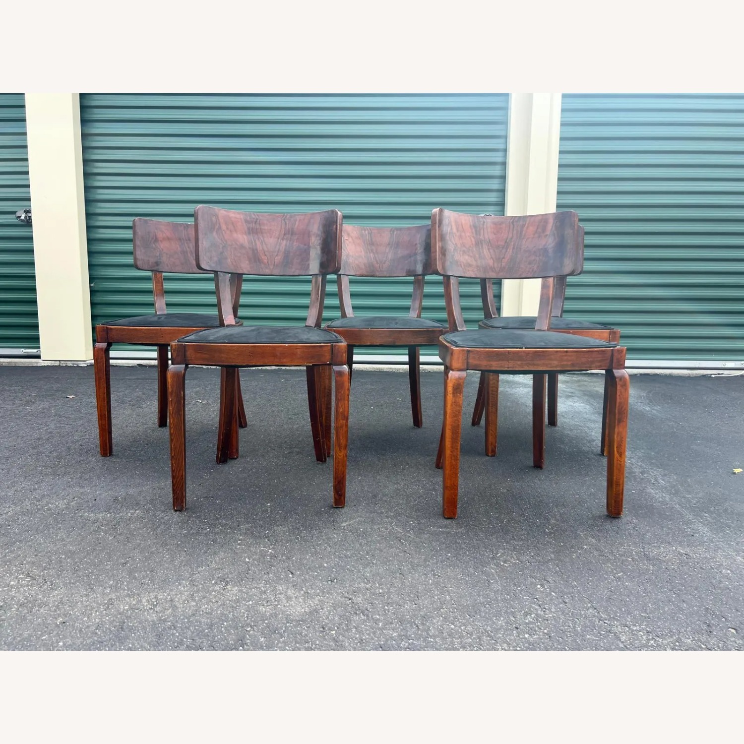 Biedermeier Style Dining Chairs (Set of 5) - image-2
