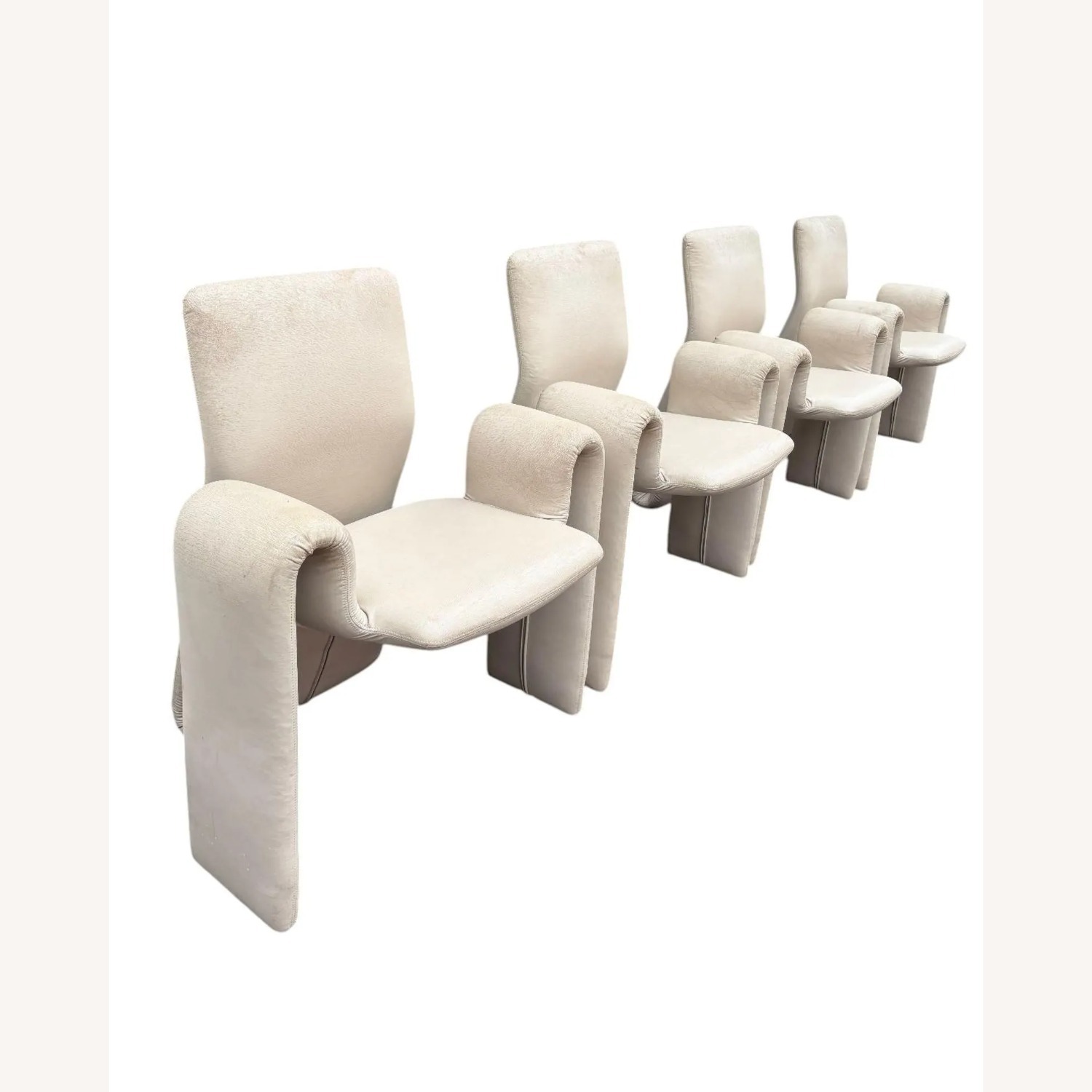 Set of 4 Postmodern Steve Leonard Chair - image-2