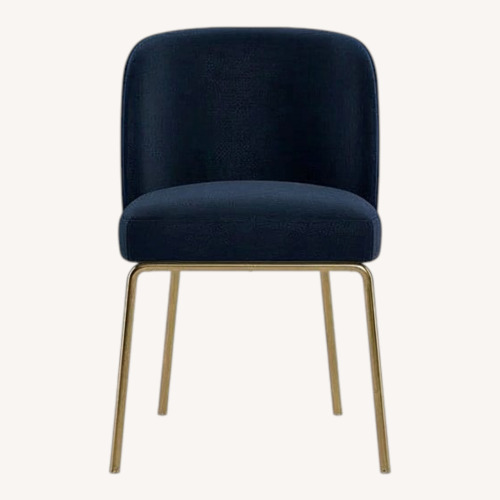 Used Interior Define Graham Blue Dining Chairs for sale on AptDeco