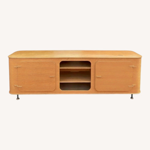 Used Mid-Century Modern Oak Media Console for sale on AptDeco
