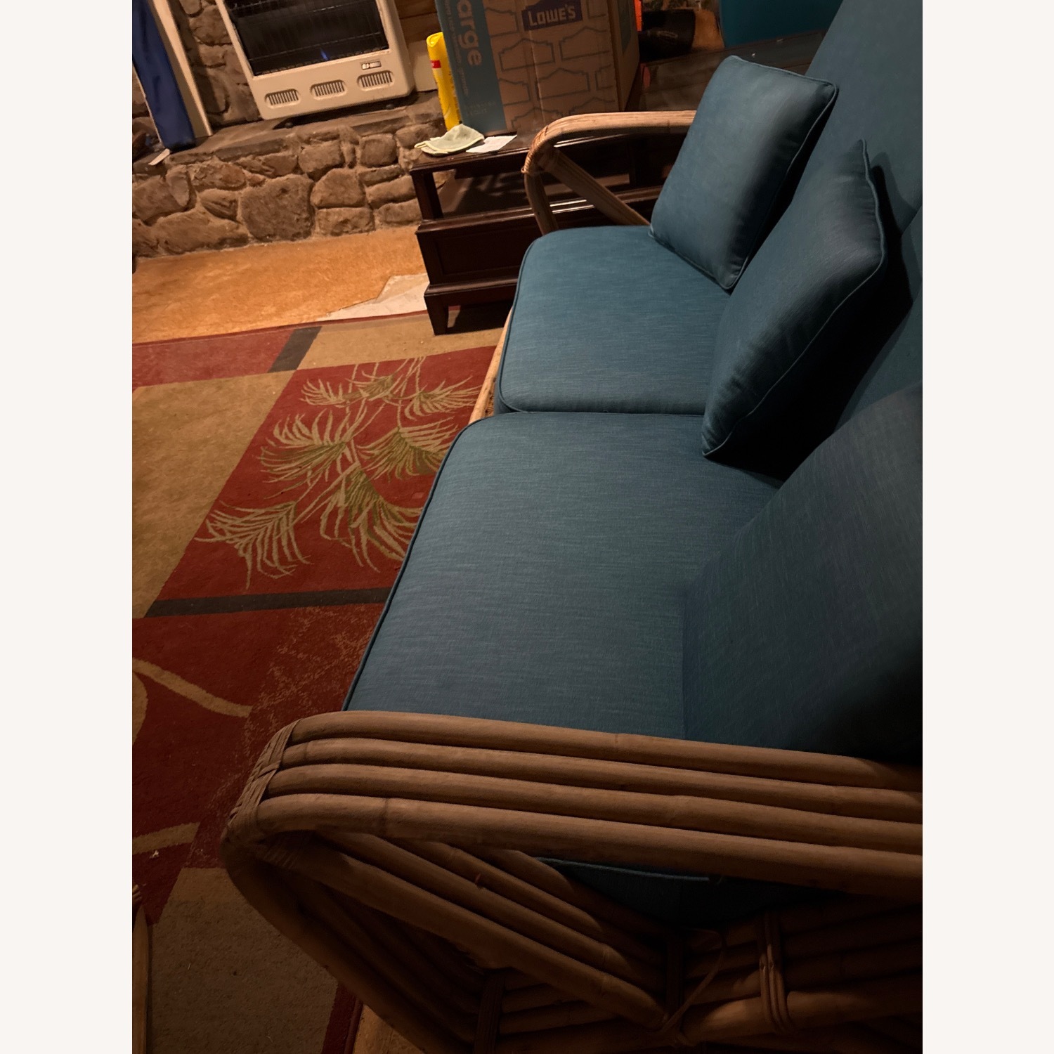 Vintage/Antique Finds Natural 3+ Seater Sofa - image-3