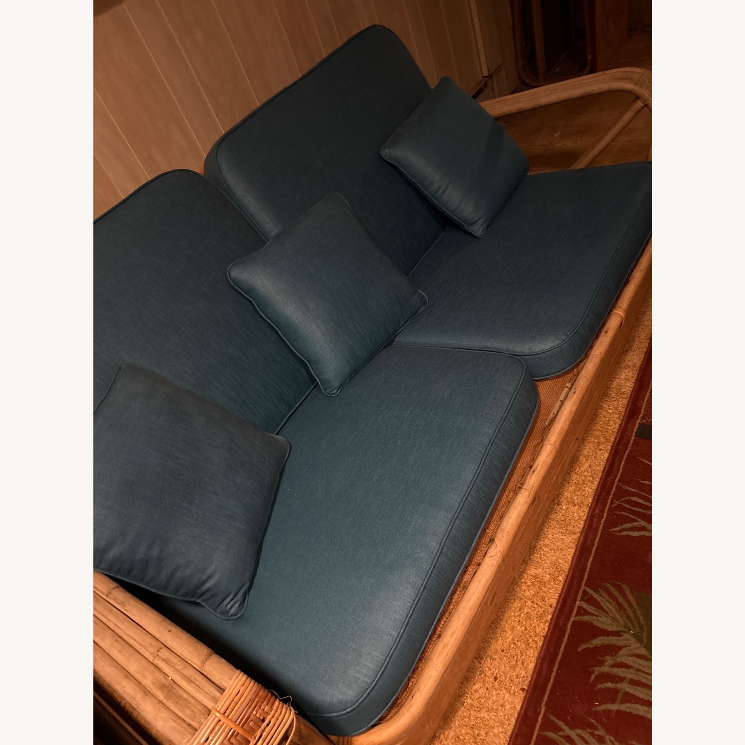 Vintage/Antique Finds Natural 3+ Seater Sofa - image-2