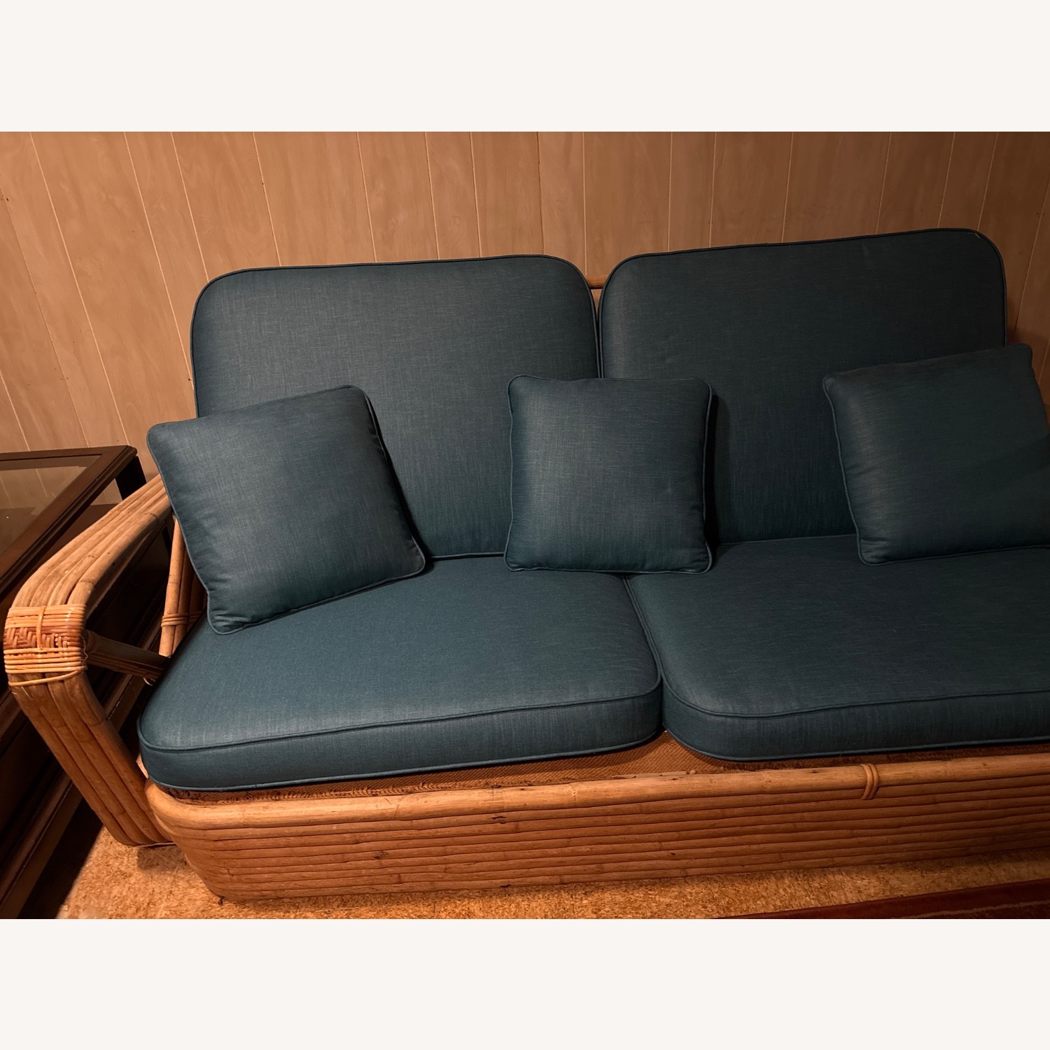 Vintage/Antique Finds Natural 3+ Seater Sofa - image-1