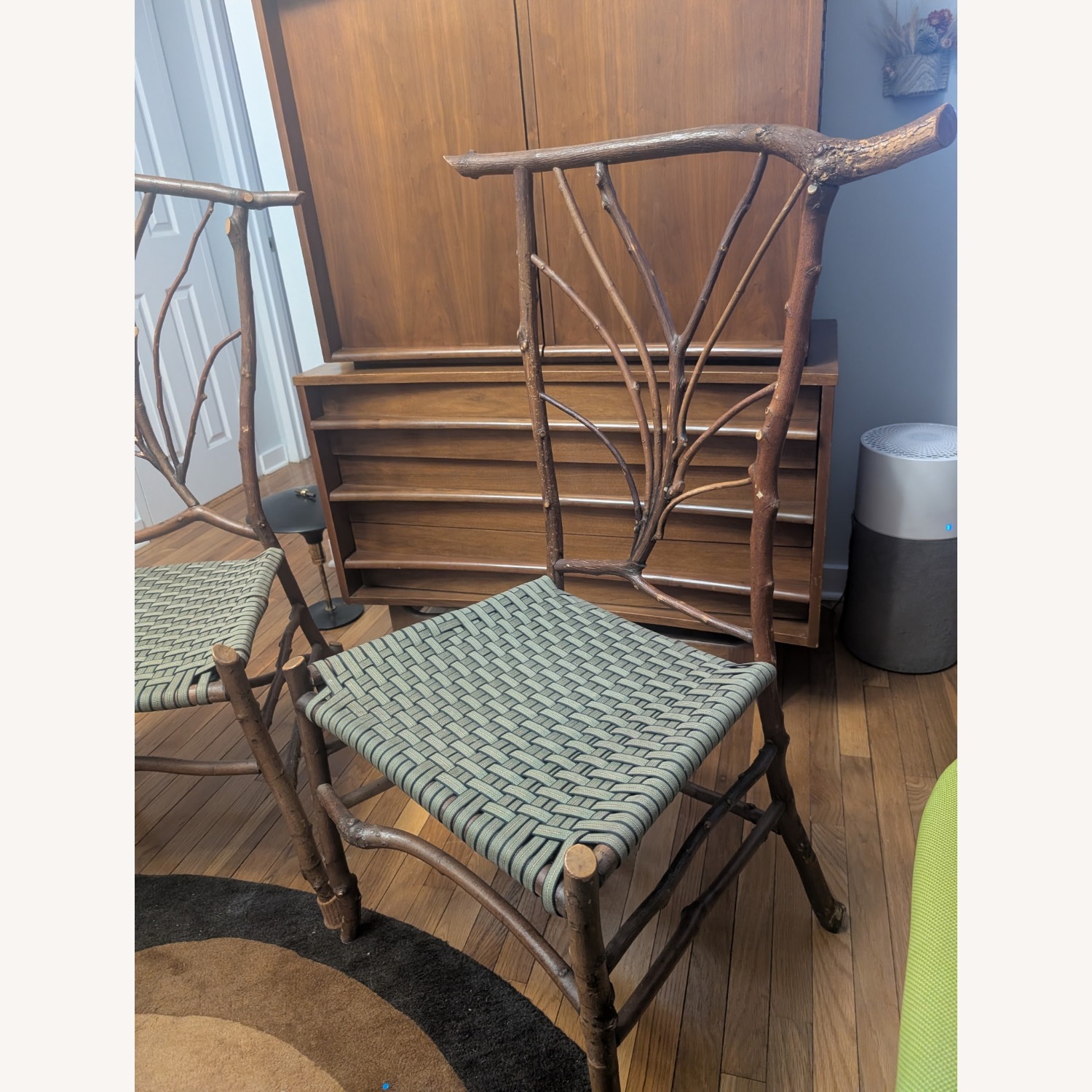 Vintage/Antique Finds Wood Dining Chairs - image-2