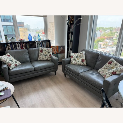 Used Dark Gray Loveseat for sale on AptDeco