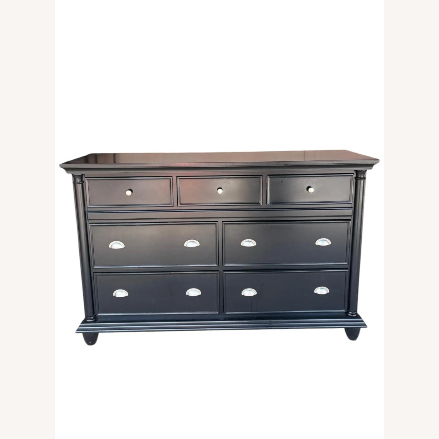 Modern Brands Black Wood Dresser - image-1