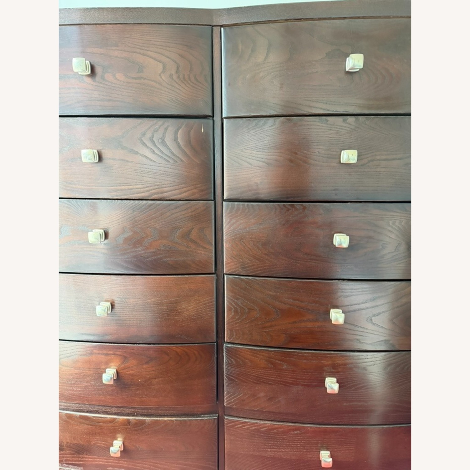 Vintage Stanley Furniture Dark Brown Dresser - image-3
