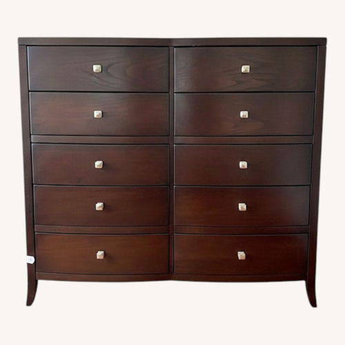 Used Vintage Stanley Furniture Dark Brown Dresser for sale on AptDeco