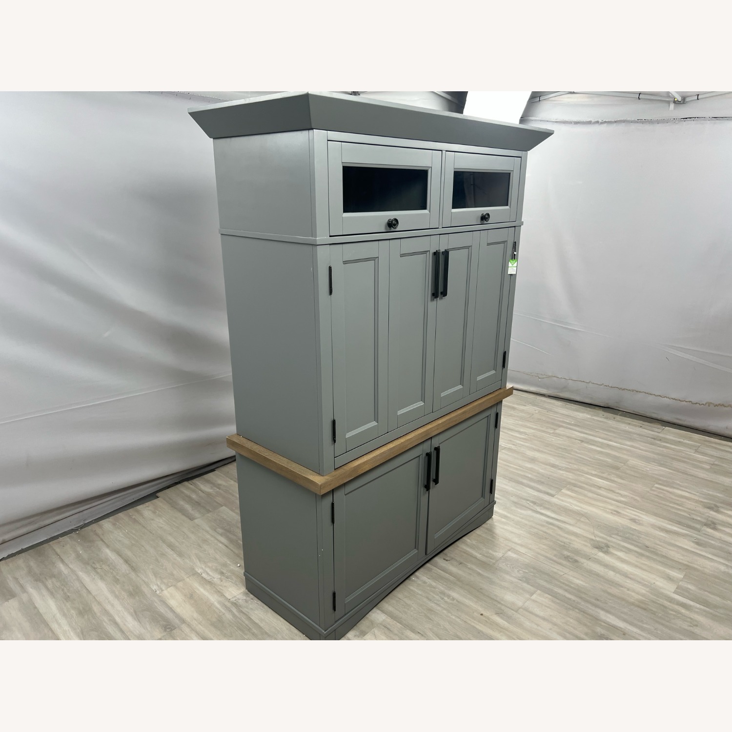 Beachcrest Home Bankhead Writing Desk W Power Outlet - image-3