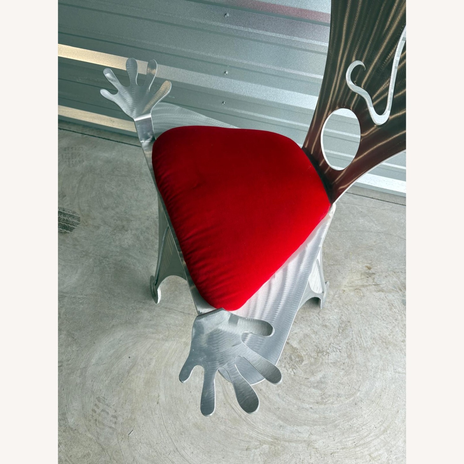 Exclamation’ Aluminum Armchair - image-5