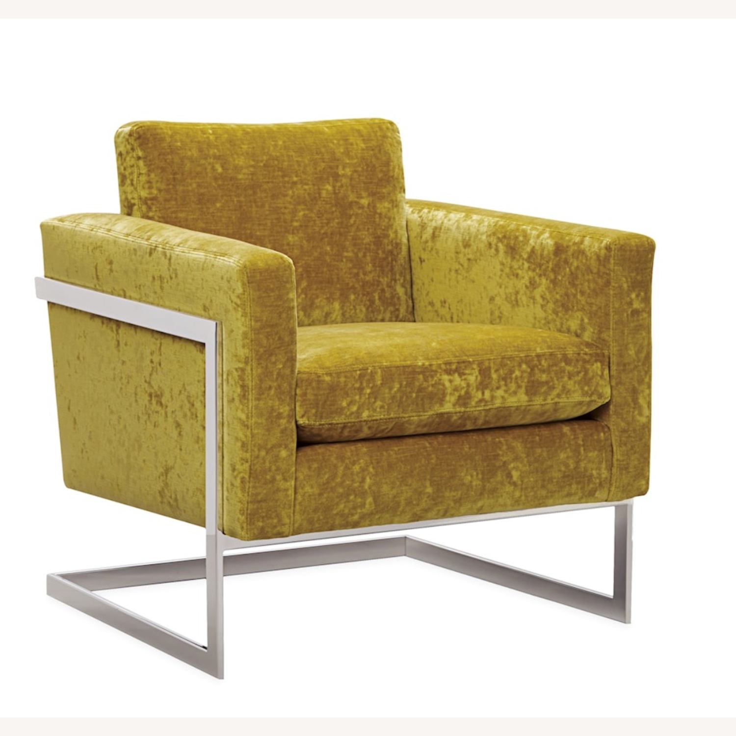 Lee Industries 1859 Yellow Fabric Accent Chairs - image-1