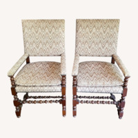 Pair of Louis XIII Style Armchair