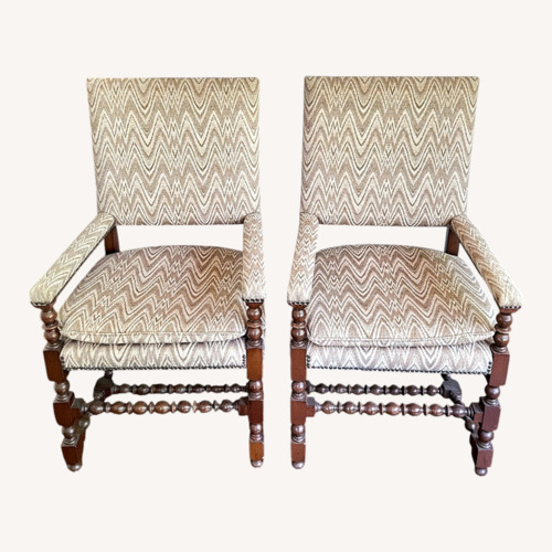 Used Pair of Louis XIII Style Armchair for sale on AptDeco