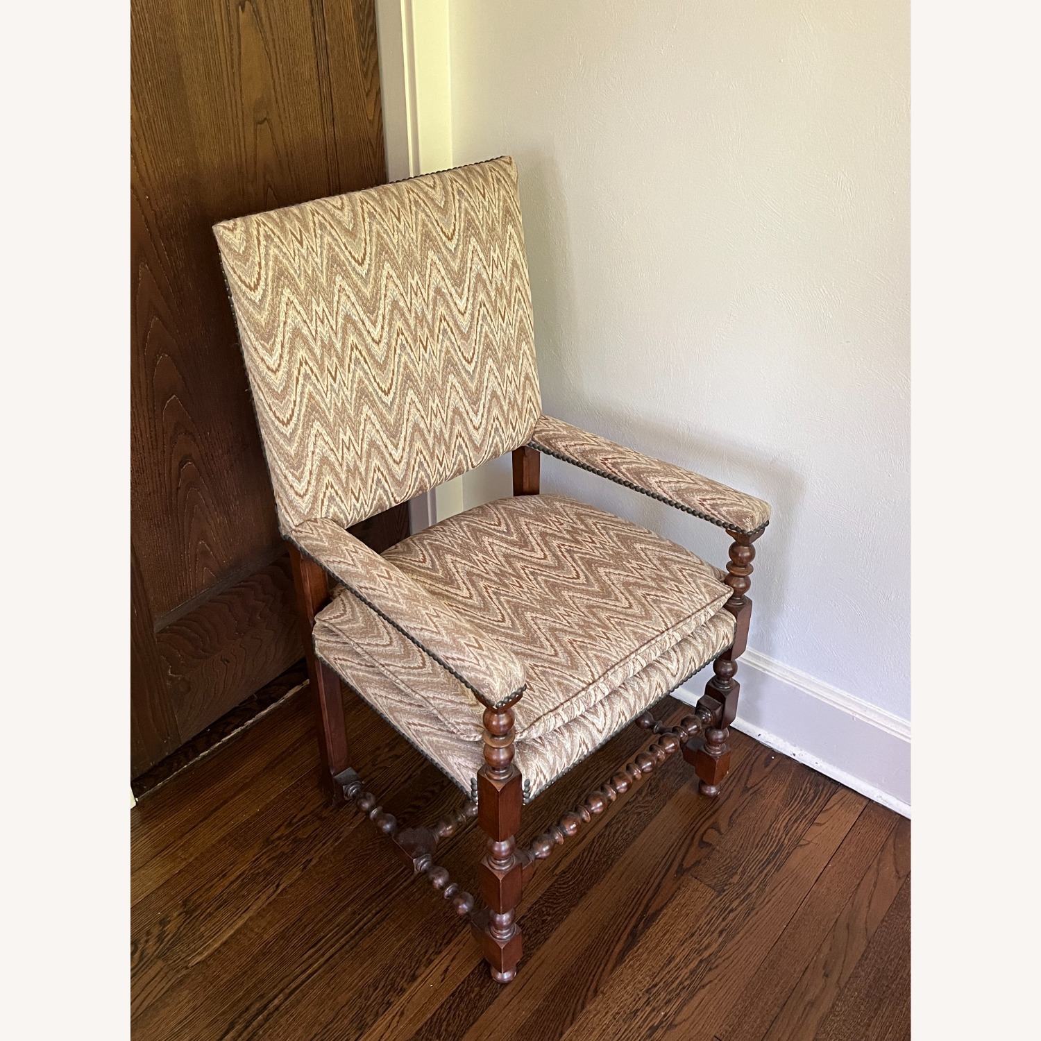 Pair of Louis XIII Style Armchair - image-7