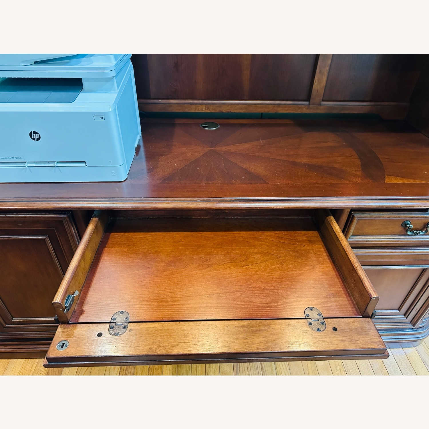 Natural Wood Wall Unit - image-2