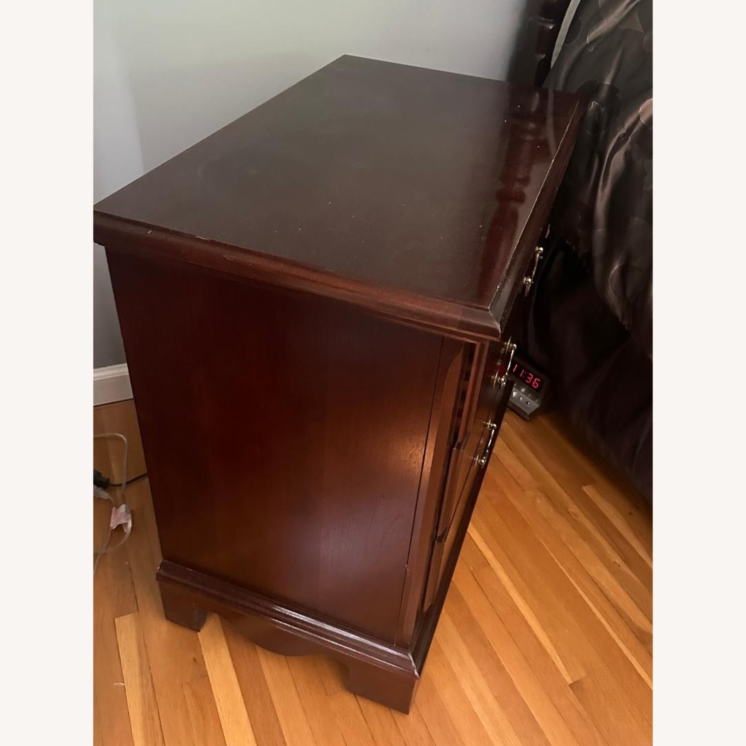 Thomasville Solid Cherry Nightstands (2) - image-3