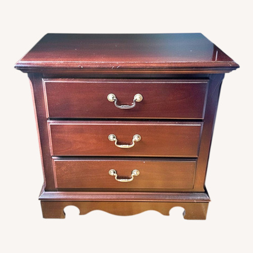 Used Thomasville Solid Cherry Nightstands (2) for sale on AptDeco