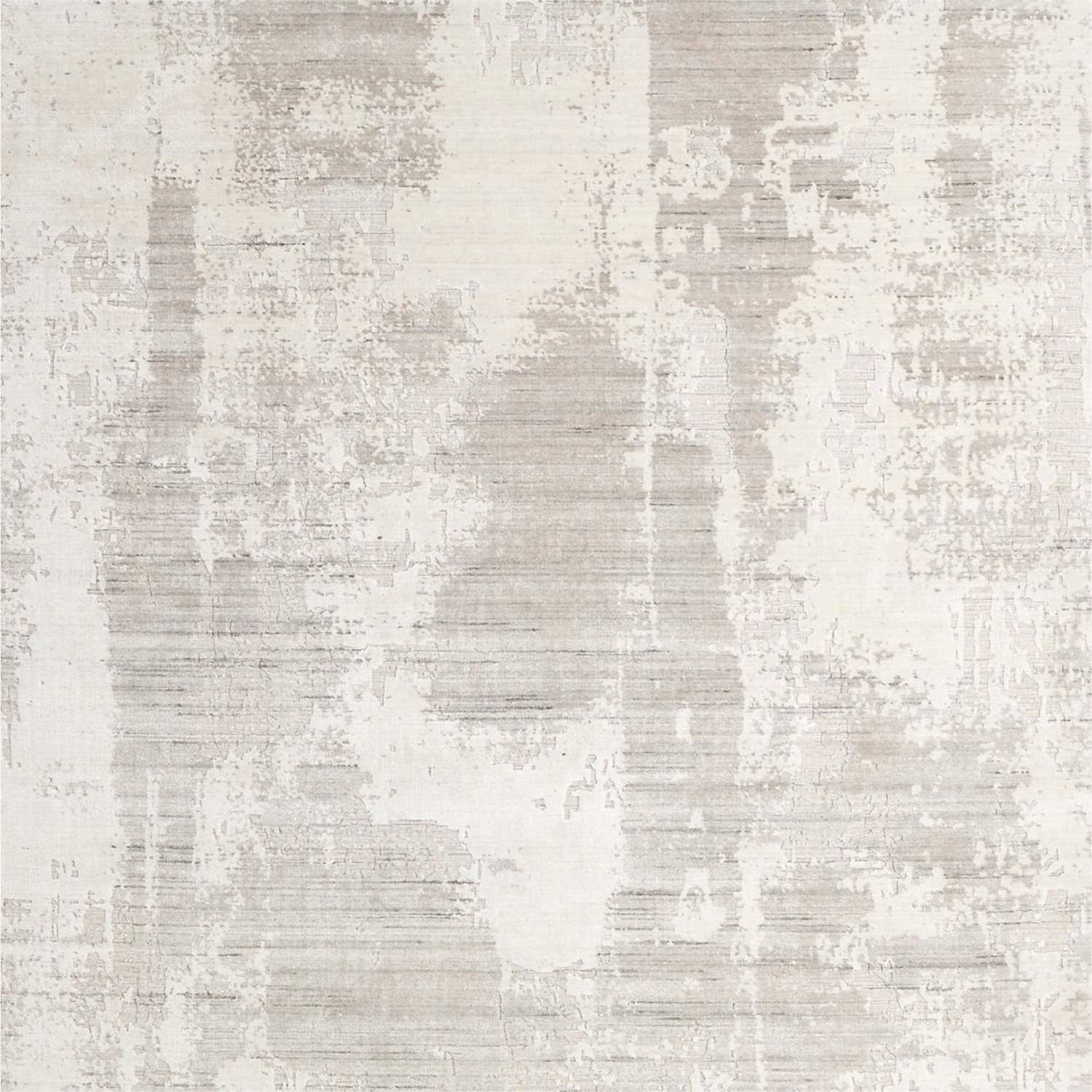 Crate & Barrel Tottori Light Gray Area Rug 6' x 9' - image-1