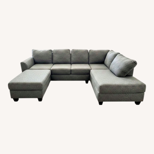 Used Dark Gray Fabric 3+ Piece Sectional for sale on AptDeco