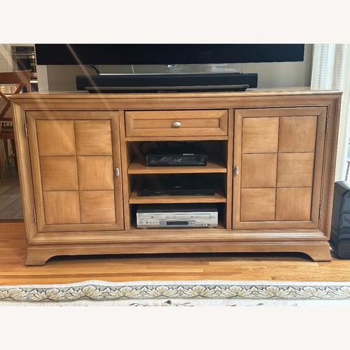 Used Thomasville Entertainment Center (Solid Wood) for sale on AptDeco