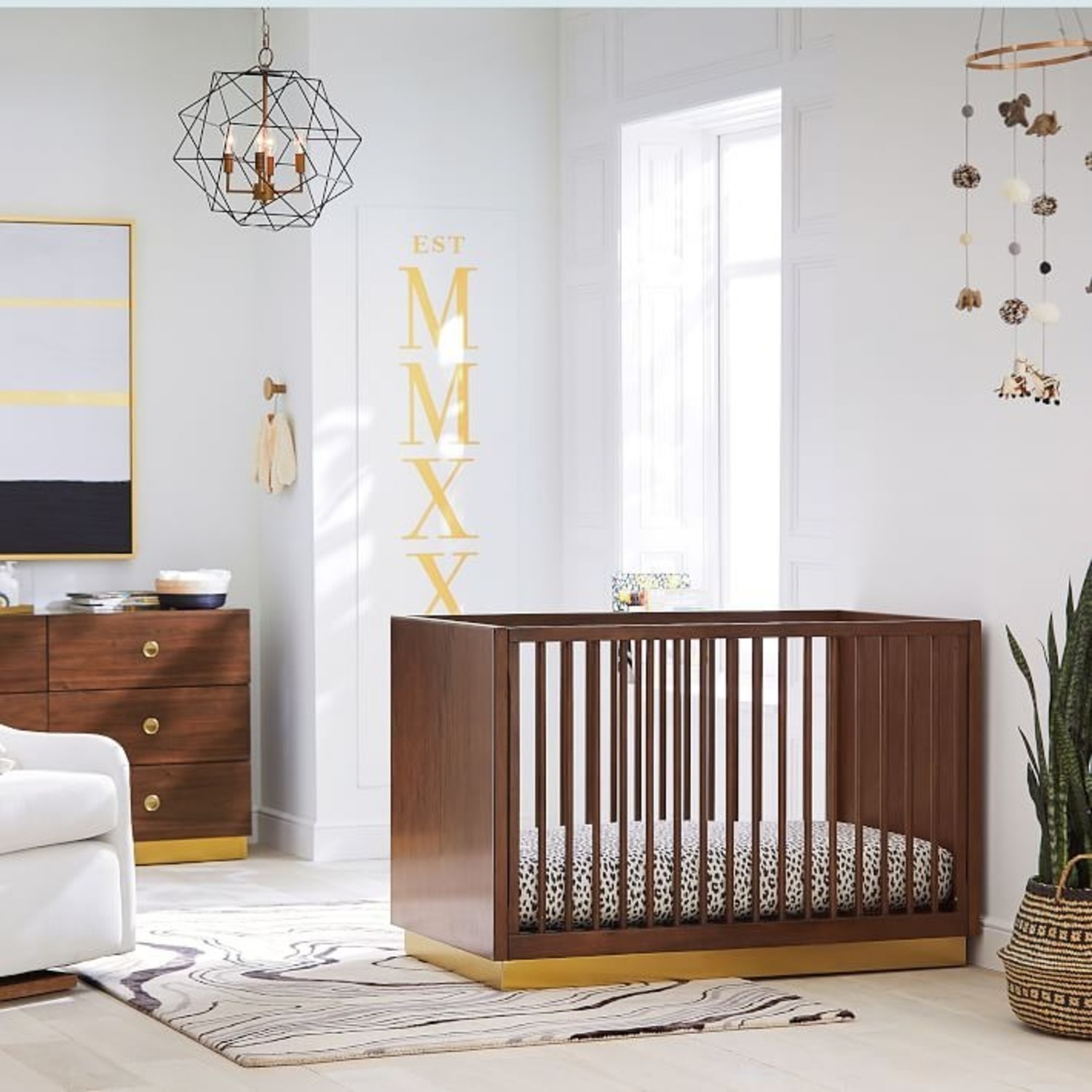 West Elm Acacia Convertible Crib - image-1
