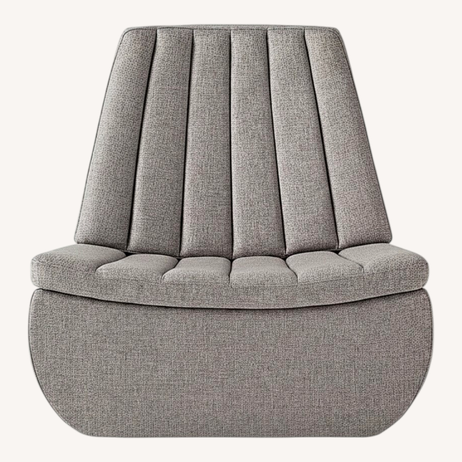 Crate & Barrel Contour Swivel Lounge Chair - image-0