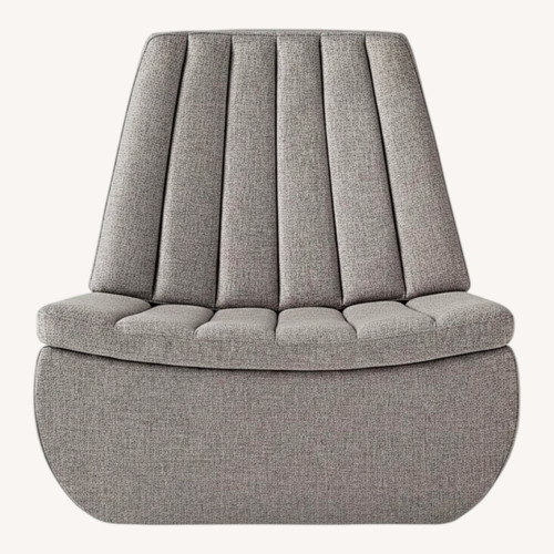 Used Crate & Barrel Contour Swivel Lounge Chair for sale on AptDeco