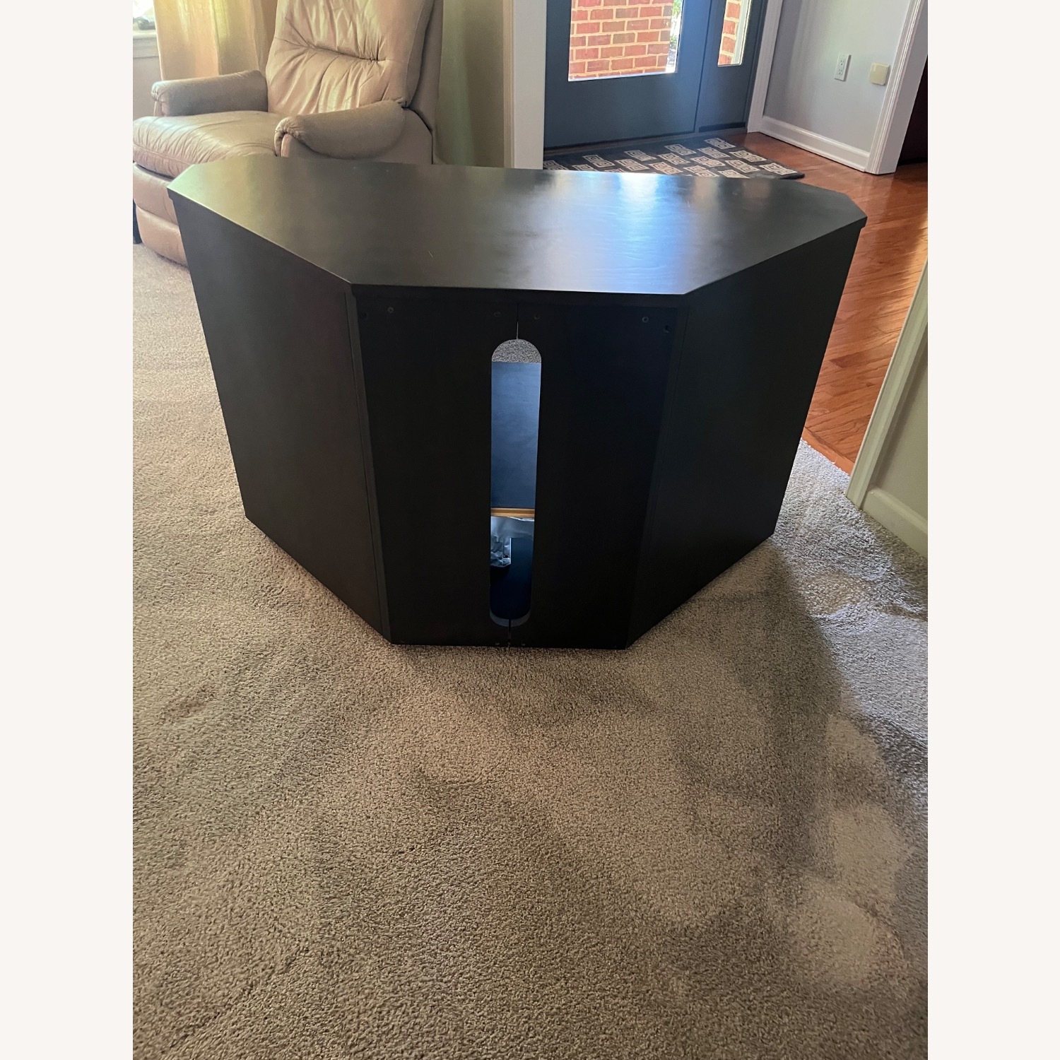 Black Wood Media Storage - image-5