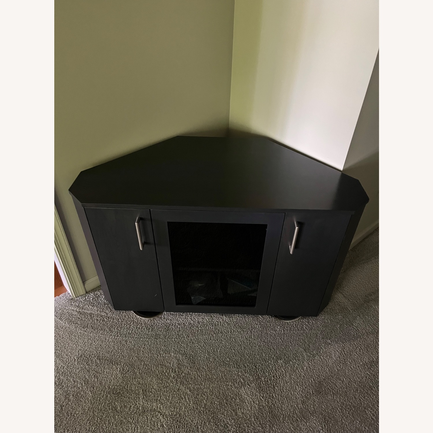 Black Wood Media Storage - image-4