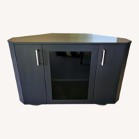Black Wood Media Storage