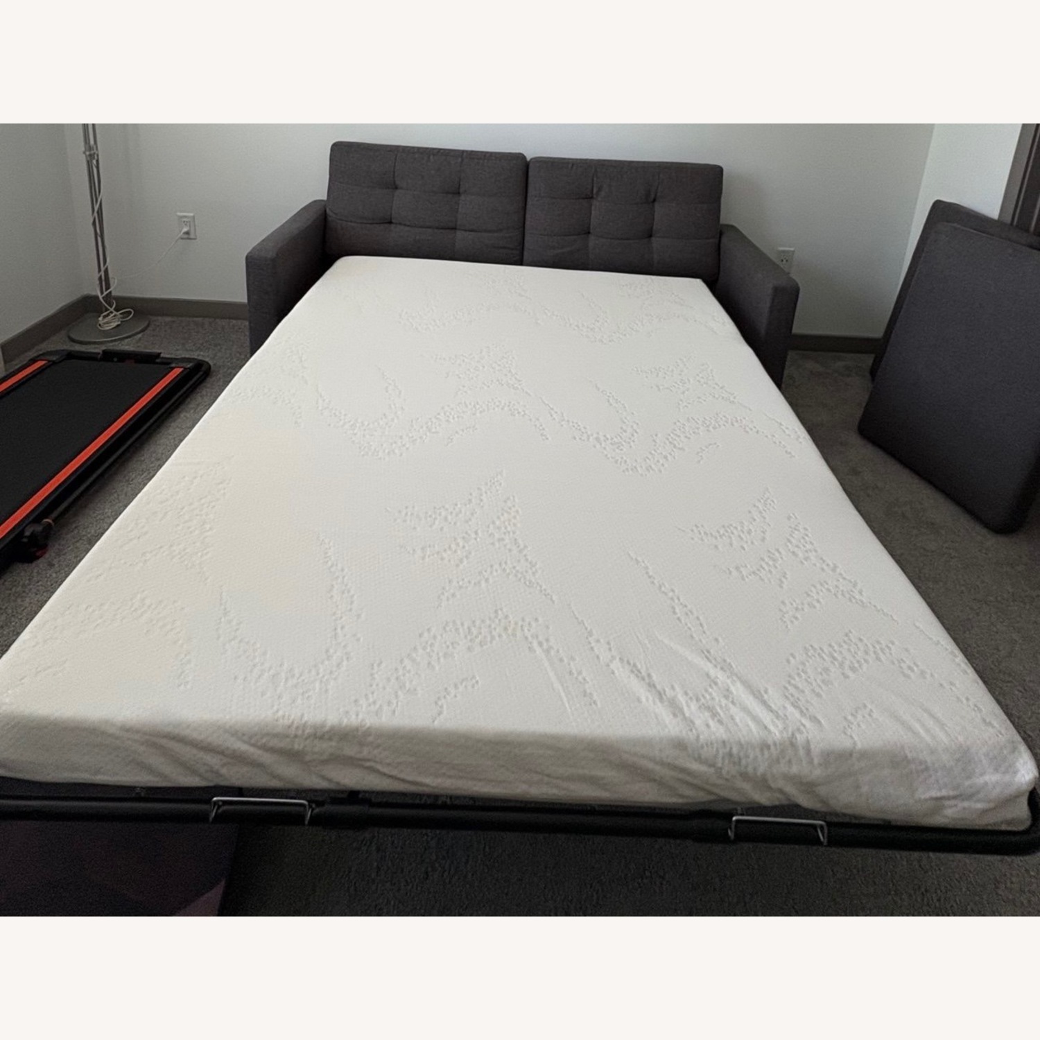 Adachi Square Arm Sofa Bed - image-4