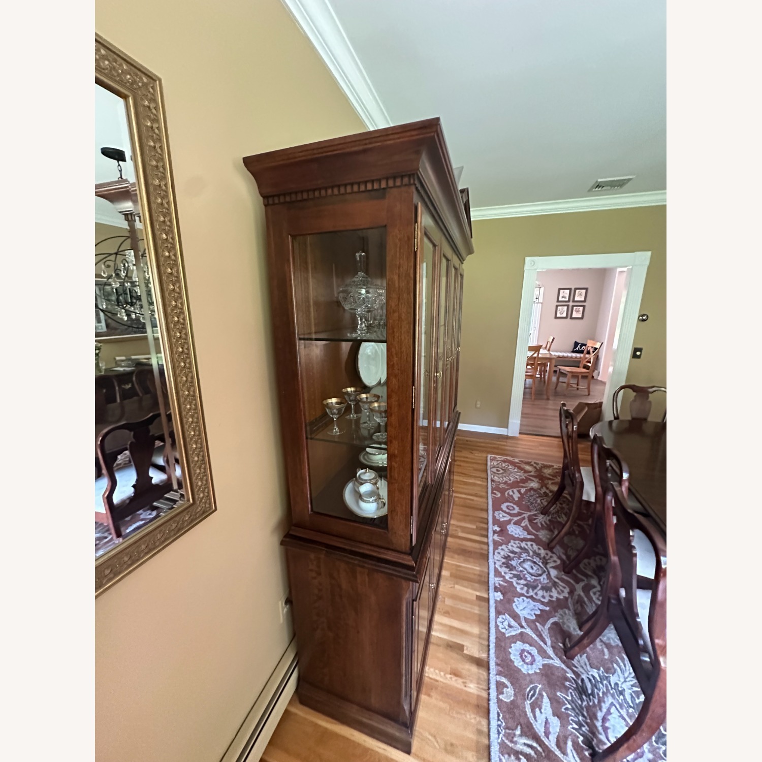 Cresent Furniture 2-Piece Hutch (Solid Cherry) - image-3