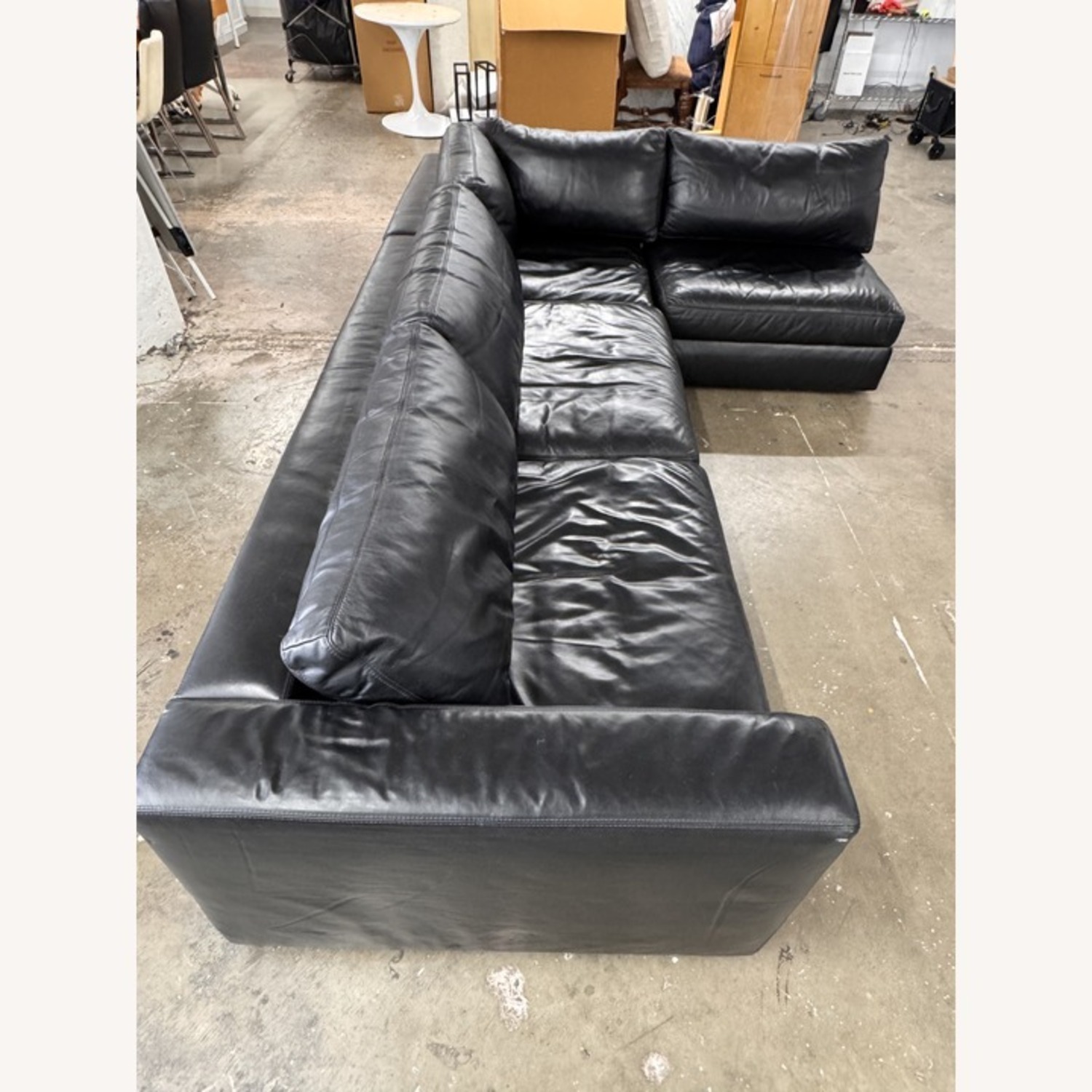 Design Within Reach Black 3+ Piece Sectional - image-4